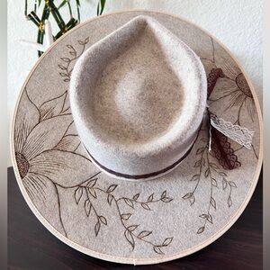 NWT Lack of Color Custom Burned Hat